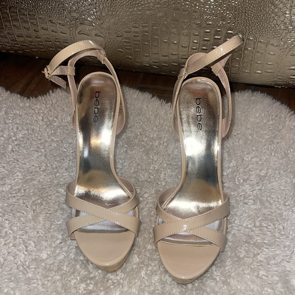 NEW Addison BEBE Platform stiletto heels - Picture 3 of 11